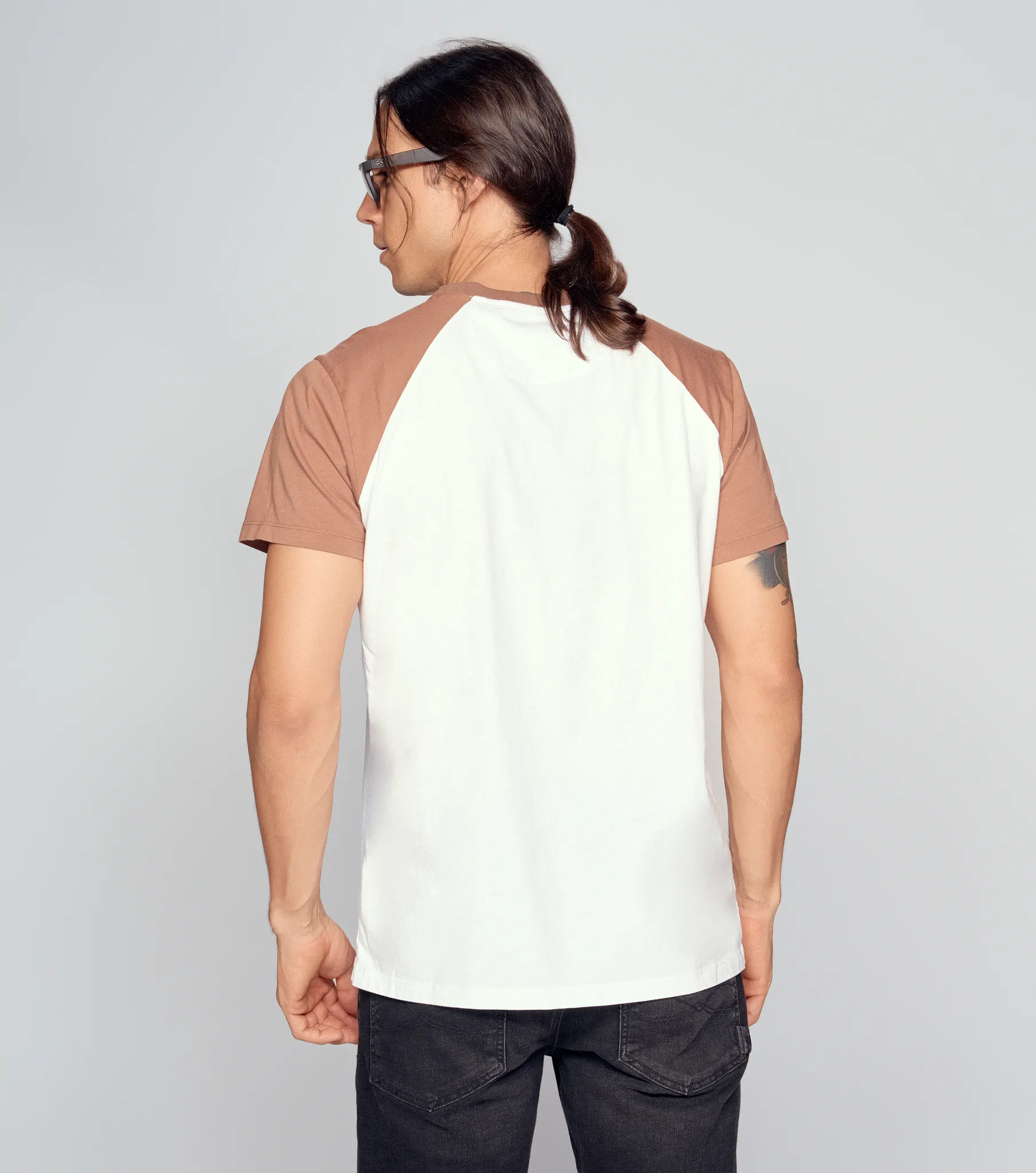 Camisa Para Hombre Molderia Comfort Manga Rangla Combinada Unser 834112 CF