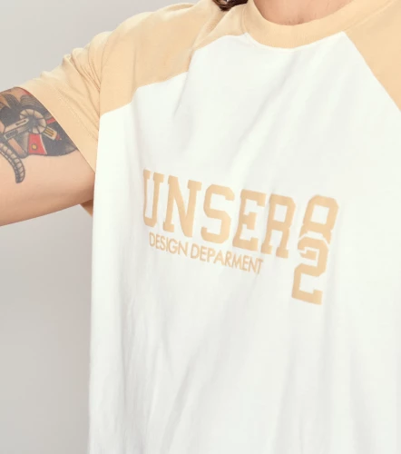 Camisa Para Hombre Molderia Comfort Manga Rangla Combinada UnserKQ