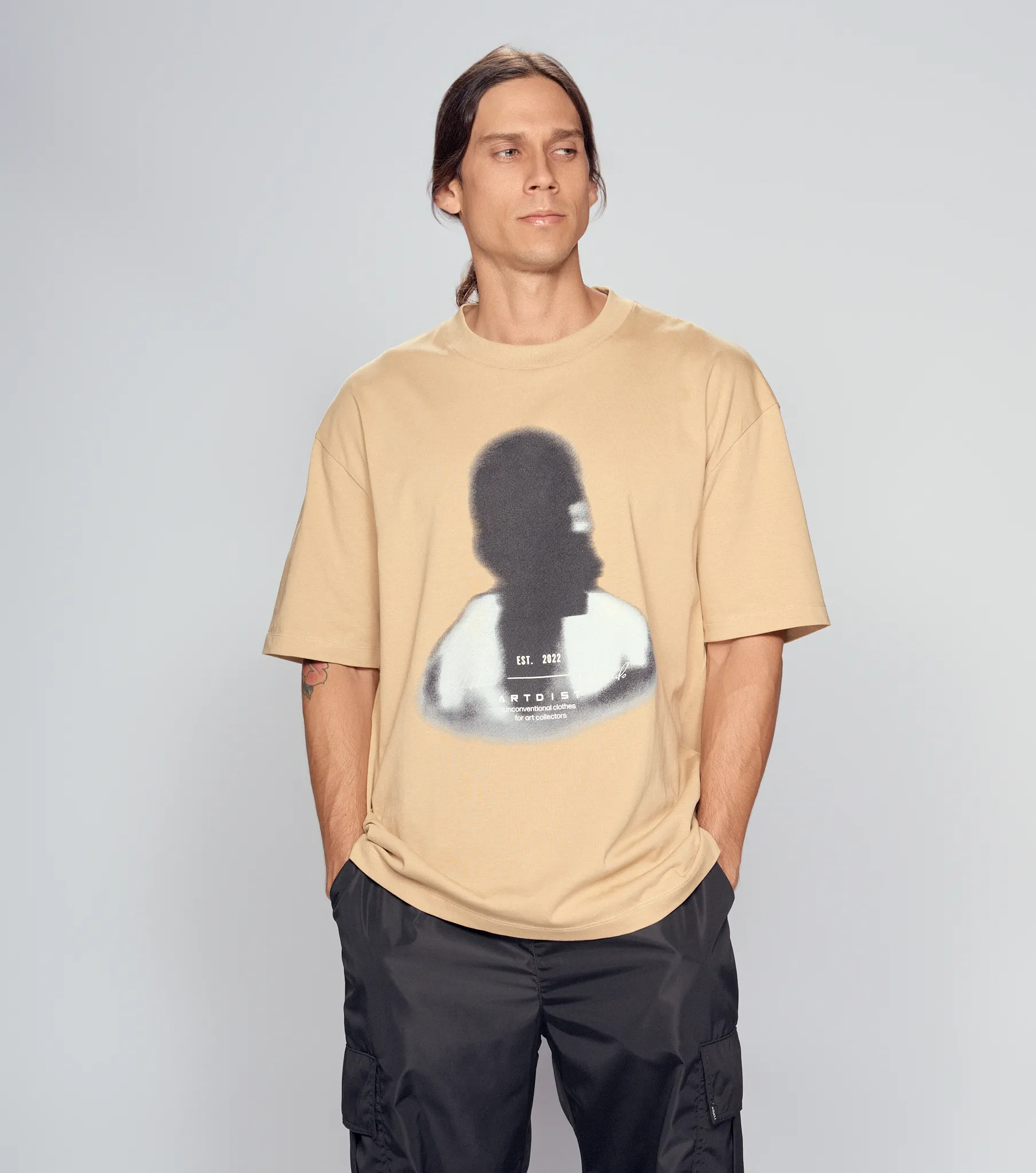 Camiseta Artdist Blurred FaceKQ