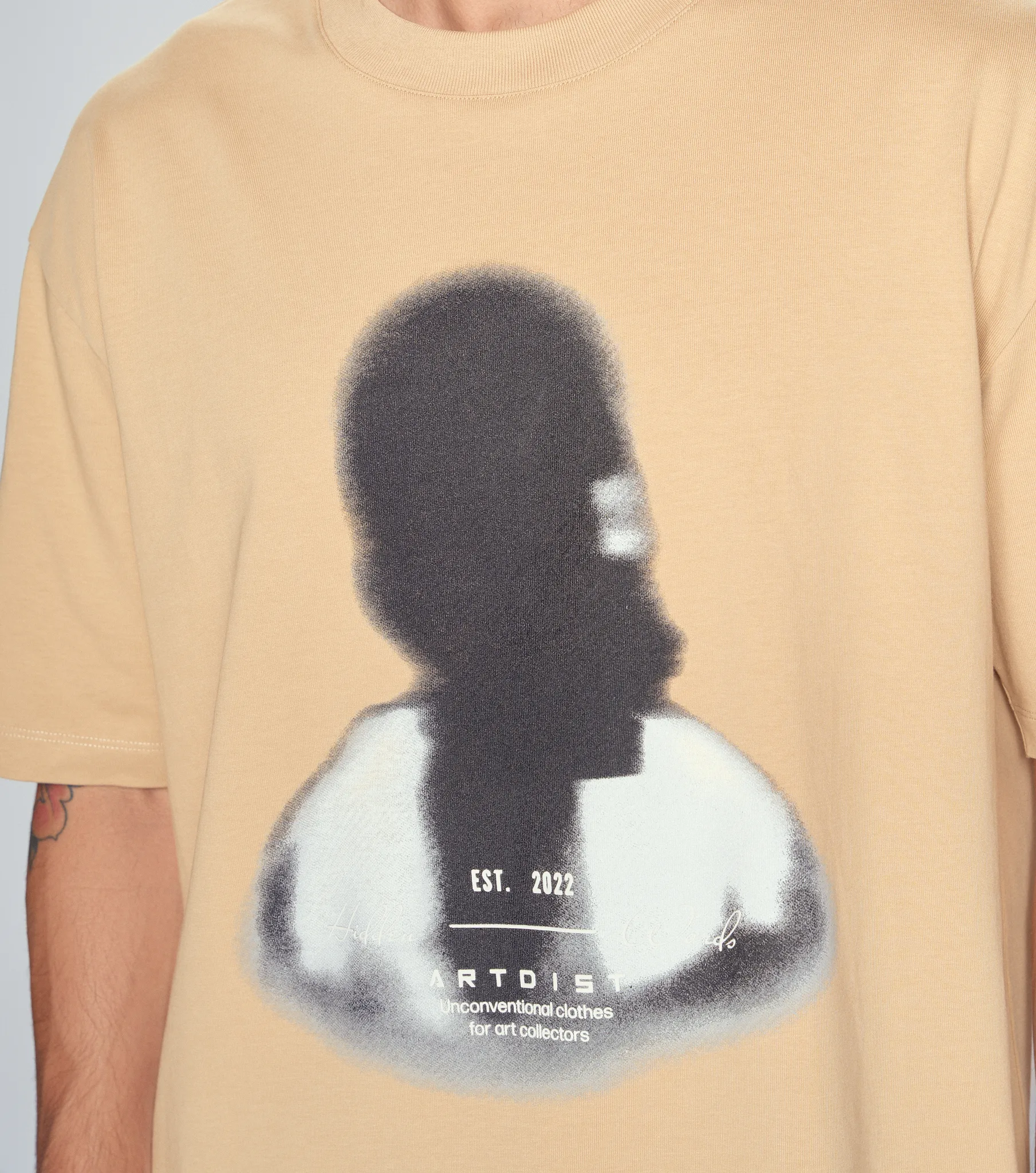 Camiseta Artdist Blurred Face 130144 KQ