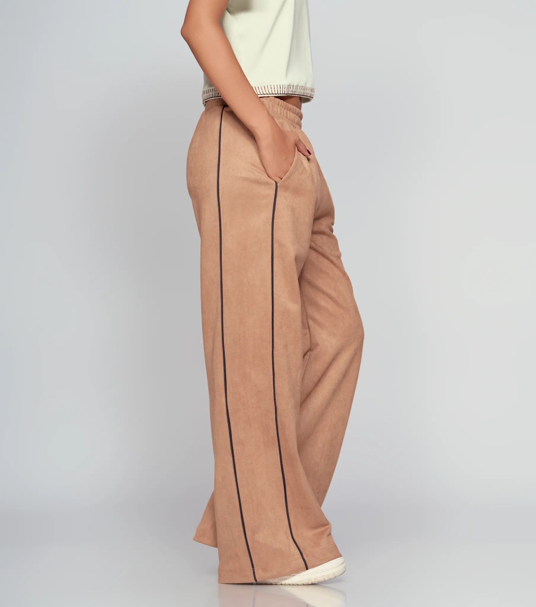 Cazzu Pantalon Recto Con Cortes Typer 834495 