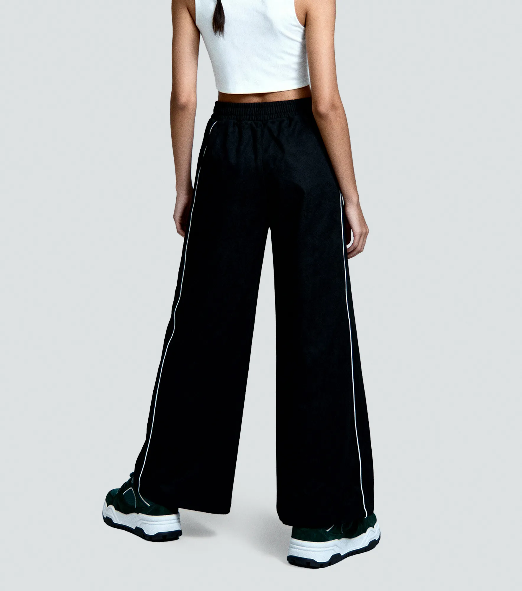 Cazzu Pantalon Recto Con Cortes Typer 834495 BH