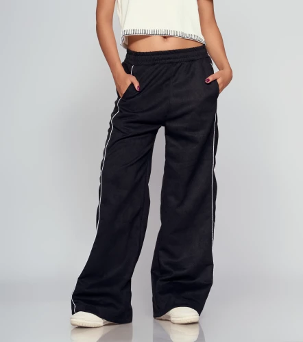 Cazzu Pantalon Recto Con Cortes TyperNG