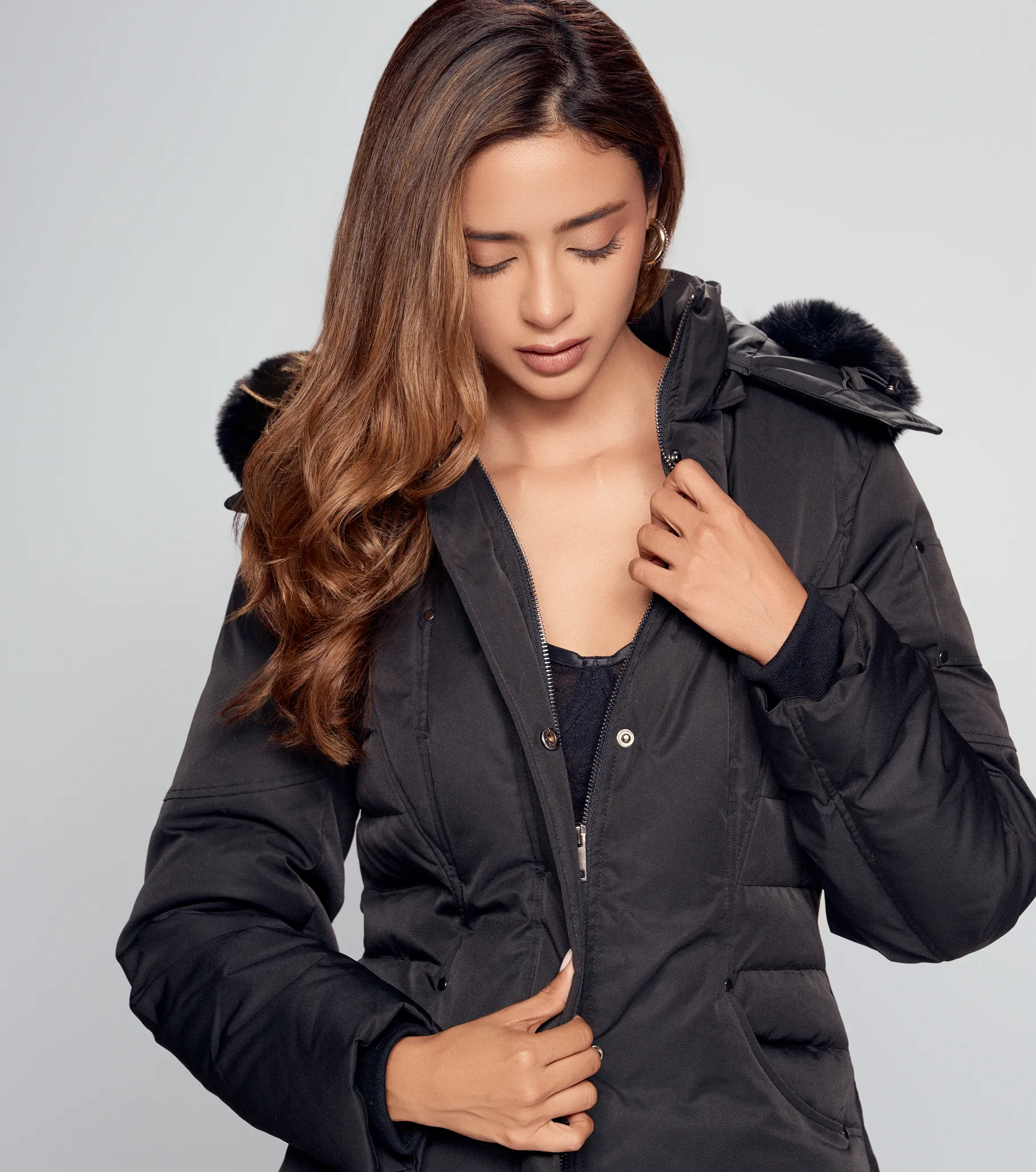Chaqueta Acolchada Unicolor Derek 833783 NG