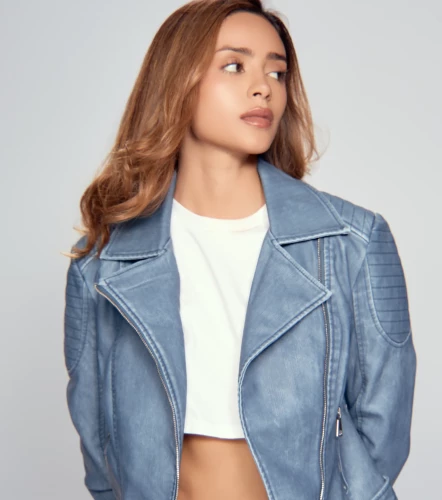 Chaqueta Cuello Solapa Manga Larga Unicolor DerekAZ