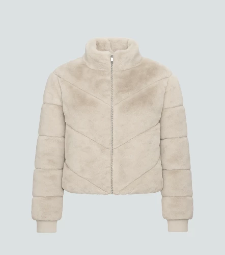 Chaqueta De Peluche Unicolor DerekBG