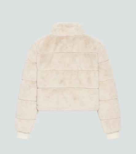 Chaqueta De Peluche Unicolor DerekBG