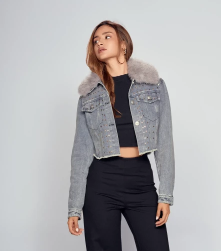 Chaqueta Denim Unicolor DerekAZ