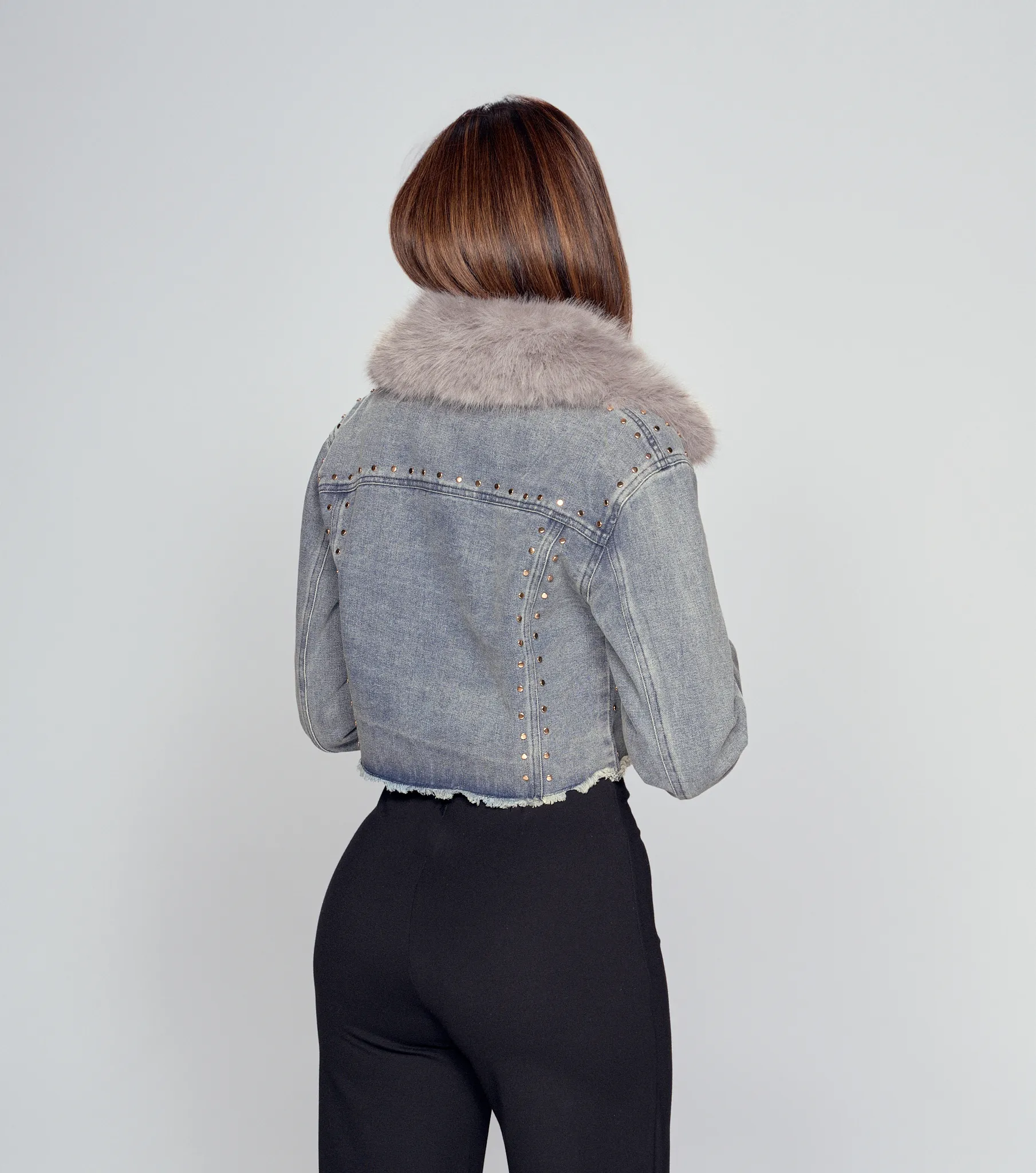 Chaqueta Denim Unicolor Derek 833997 AZ