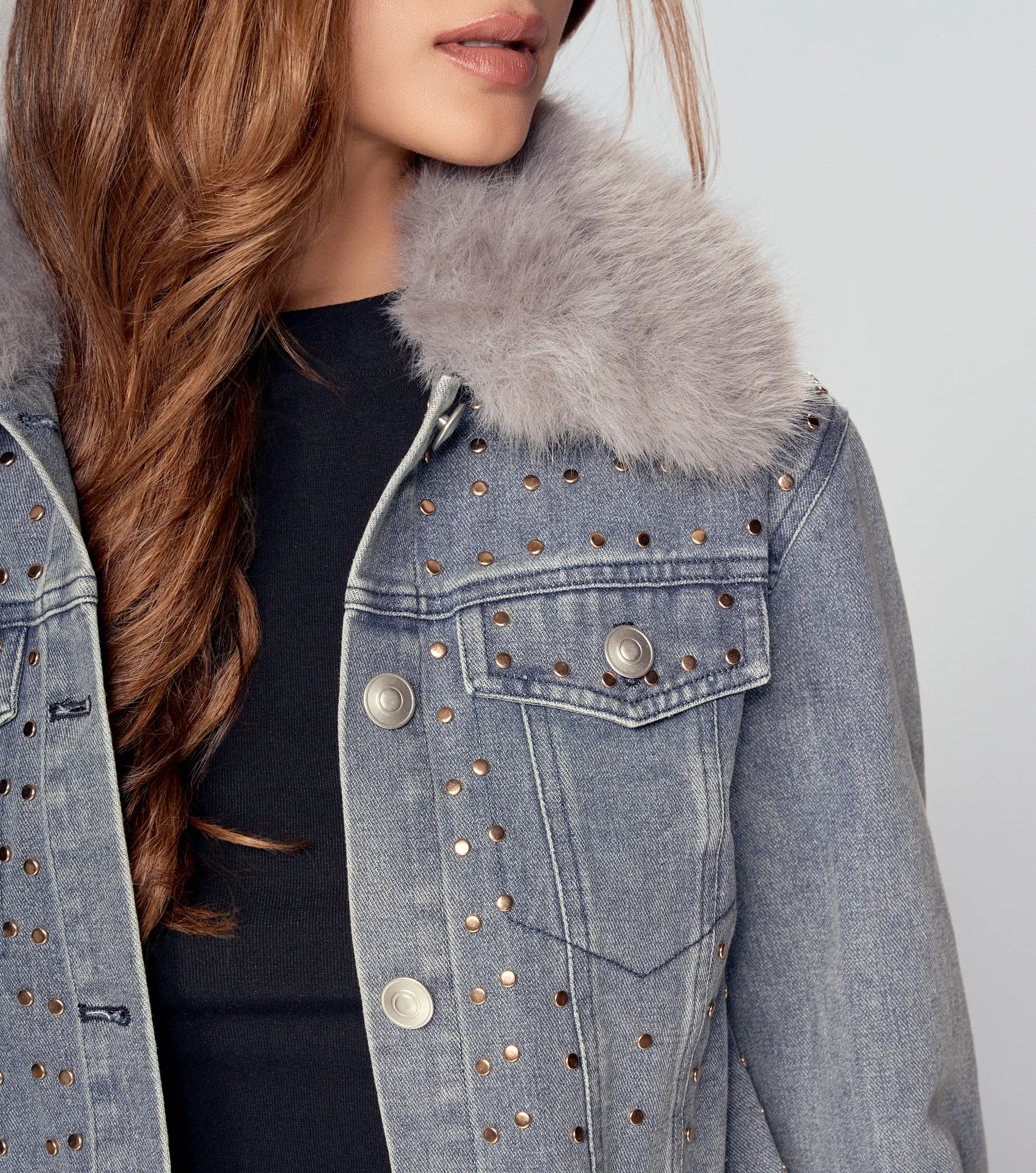 Chaqueta Denim Unicolor Derek 833997 AZ