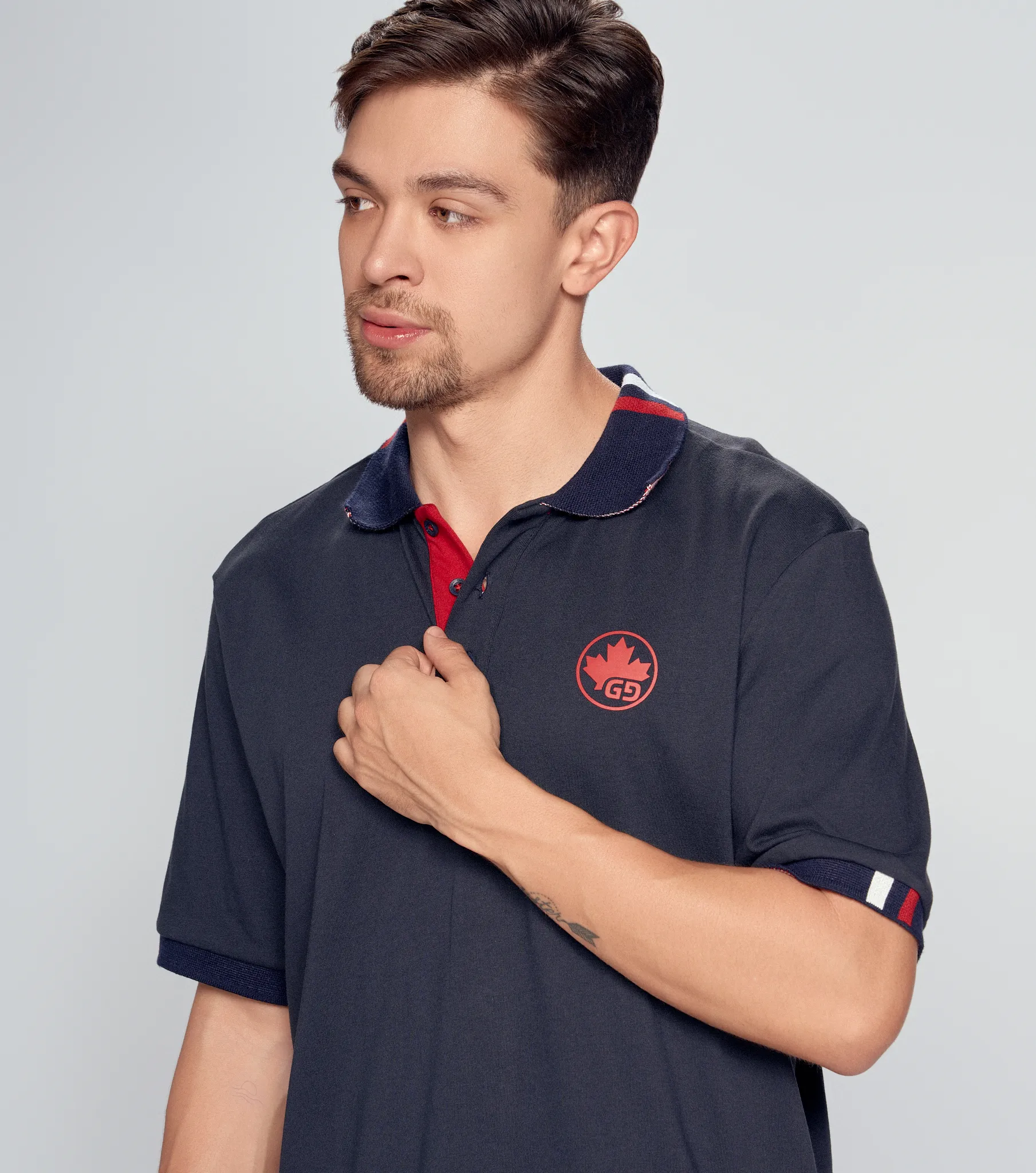Cody Polo Regular Masculino Groggy 834659 AO