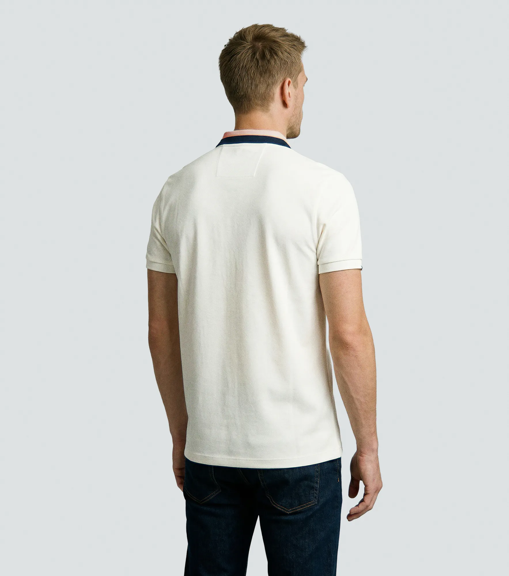 Comfort Frank Polo Unicolor Y Cuello Tejido Unser 835111 AR