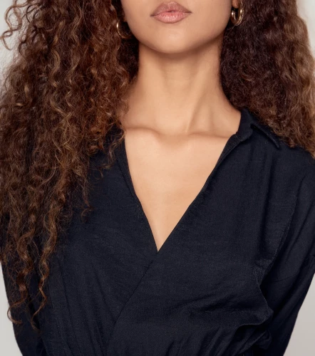 Enterizo Short Para Mujer Manga Larga Unicolor DerekNG