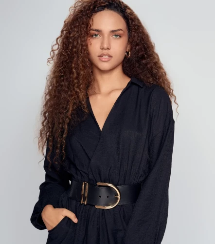 Enterizo Short Para Mujer Manga Larga Unicolor DerekNG