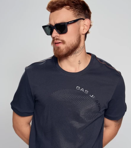 Epik Camiseta Regular Masculina GasAO