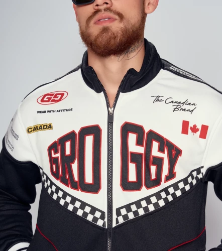 Ero Buzo De Cremallera Masculino GroggyNG