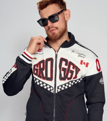 Ero Buzo De Cremallera Masculino GroggyNG