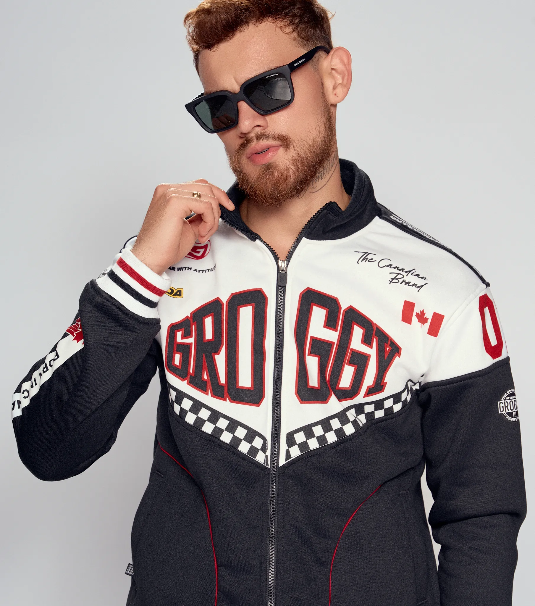 Ero Buzo De Cremallera Masculino Groggy 832282 NG