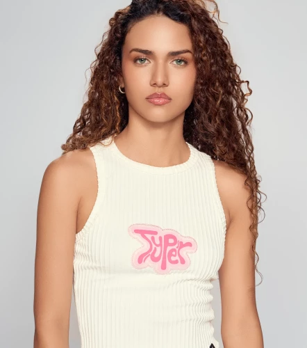 Fary Top Slim Texturizado Estampado TyperBH