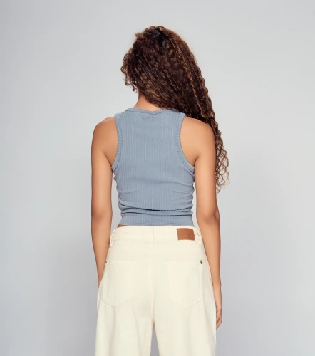 Fary Top Slim Texturizado Estampado TyperGR