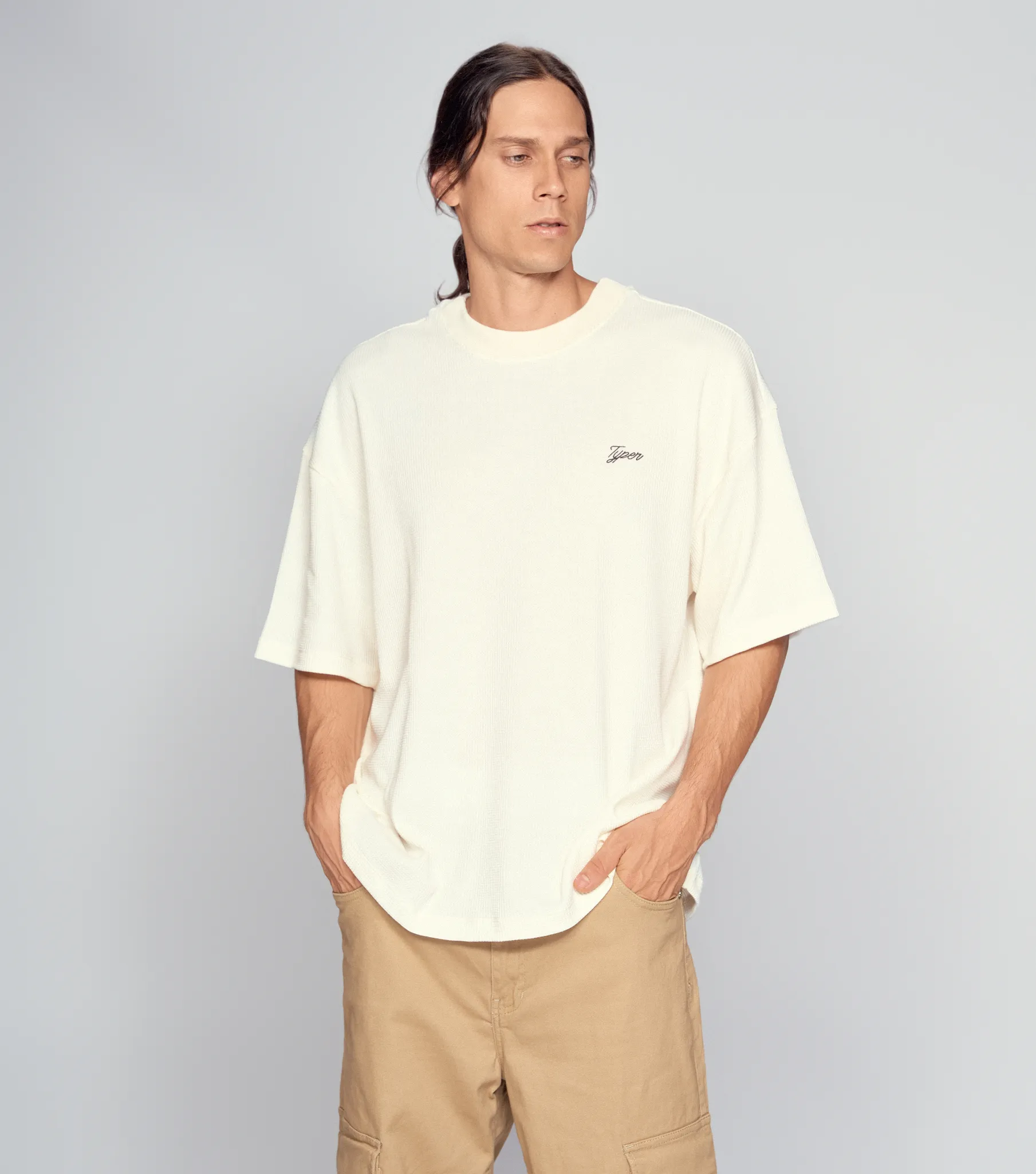 Jam T Shirt Oversized Cuello Tejido Typer 835195 