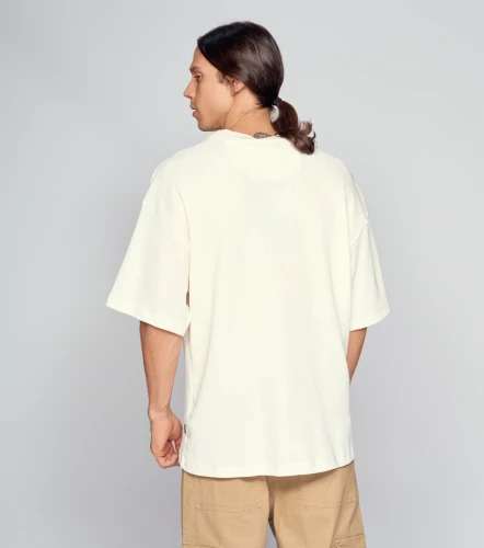 Jam T Shirt Oversized Cuello Tejido TyperBH