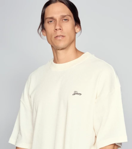 Jam T Shirt Oversized Cuello Tejido TyperBH