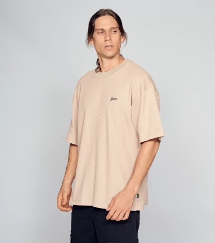 Jam T Shirt Oversized Cuello Tejido TyperKQ