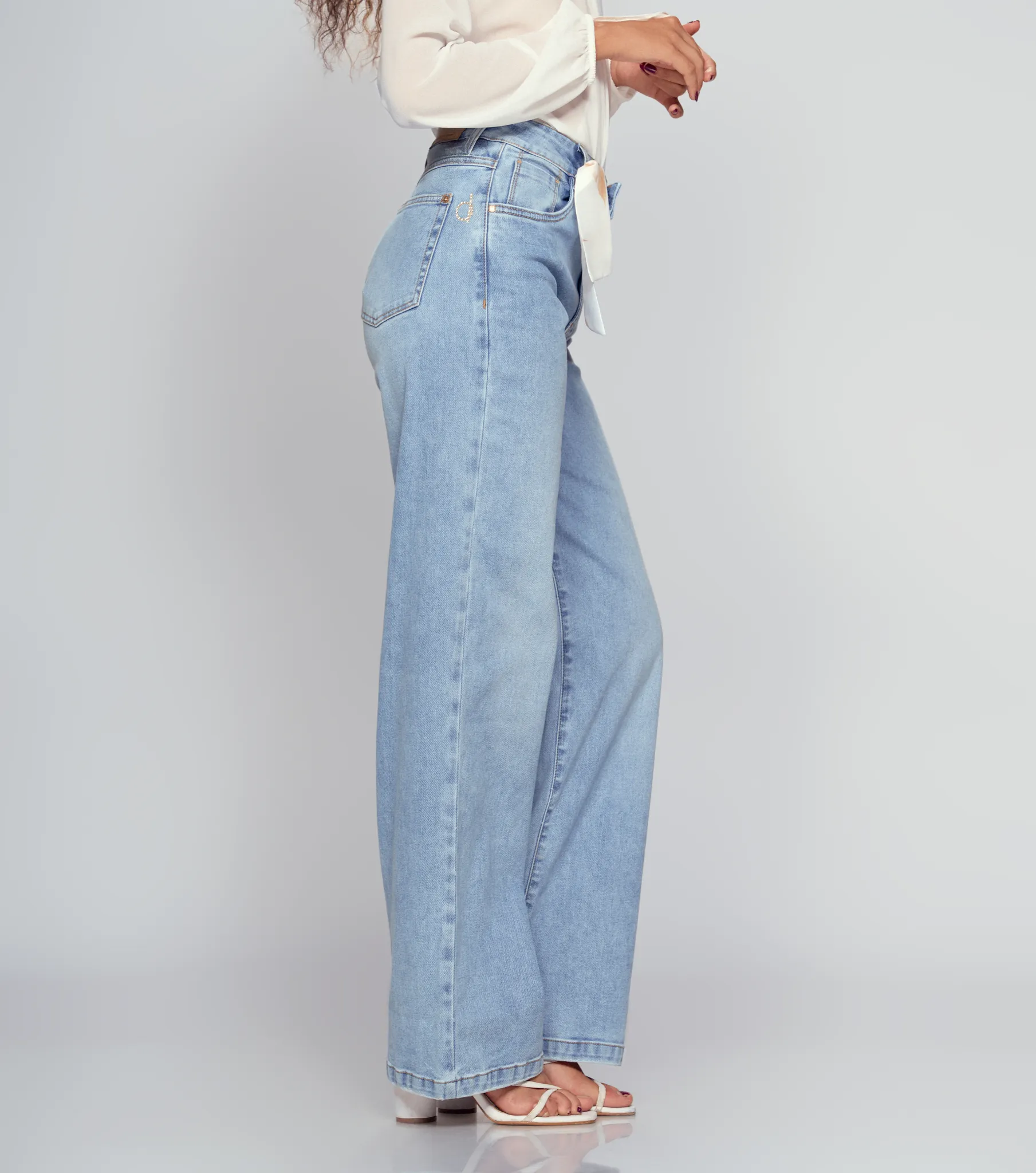 Jean Para Mujer Bota Recta Con Proceso Praga Romina Derek 833743 AZ