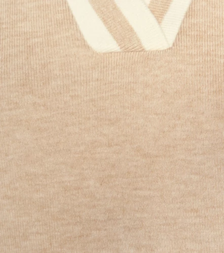 Karoll Blusa Tejida Con Cuello Y Escote V UnserAR