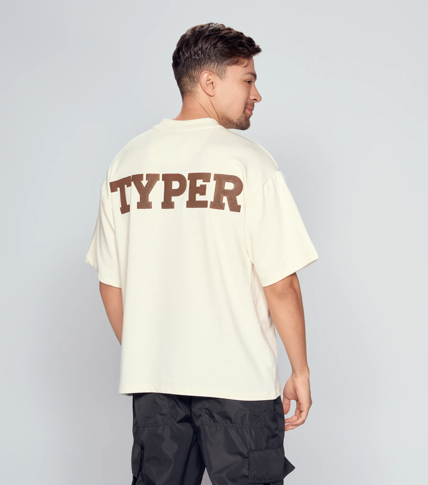 Liam T Shirt Boxy En Burda Estampada Typer 835191 AR