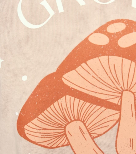 Melany T Shirt Boxy Con Acid Wash TyperKQ