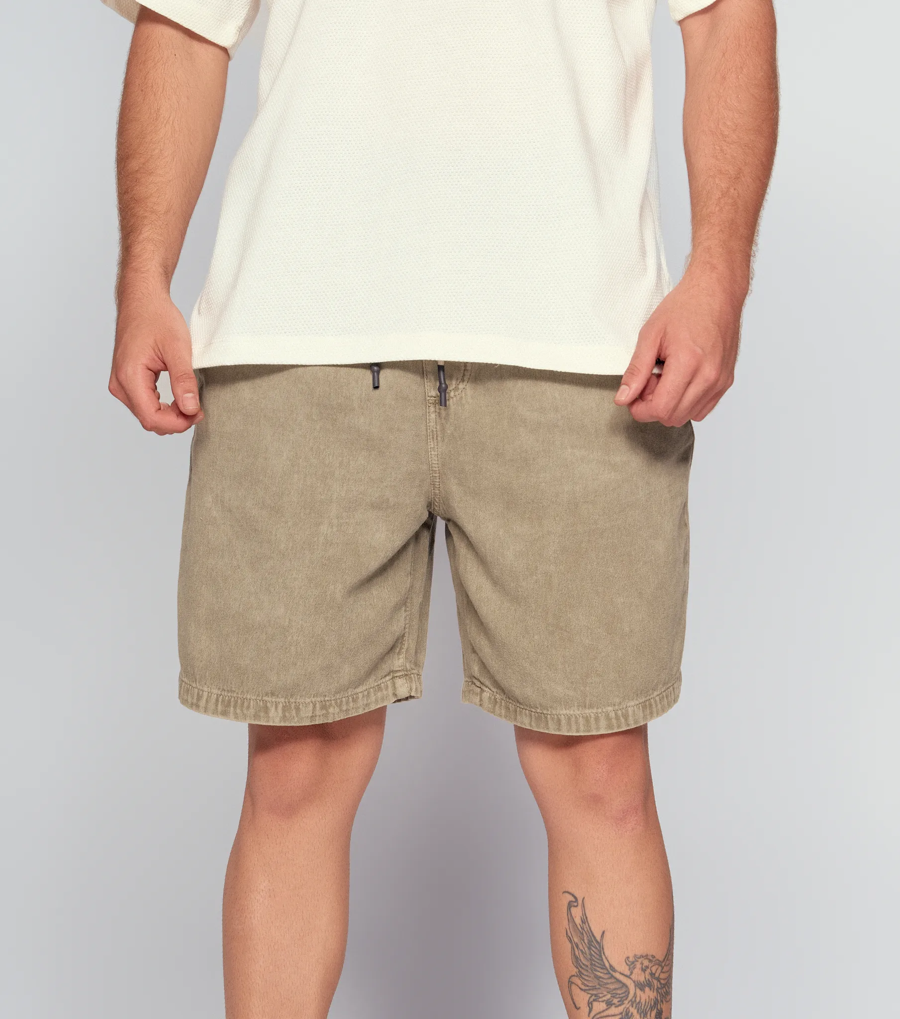 Miguel Bermuda Relaxed Acidwash TyperCF
