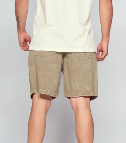 Miguel Bermuda Relaxed Acidwash TyperCF