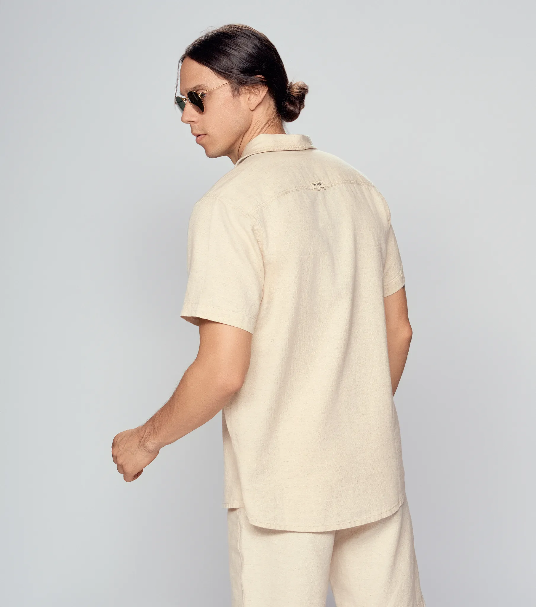 Noha Camisa Comfort Unicolor Cuello Sport Unser 834024 BG