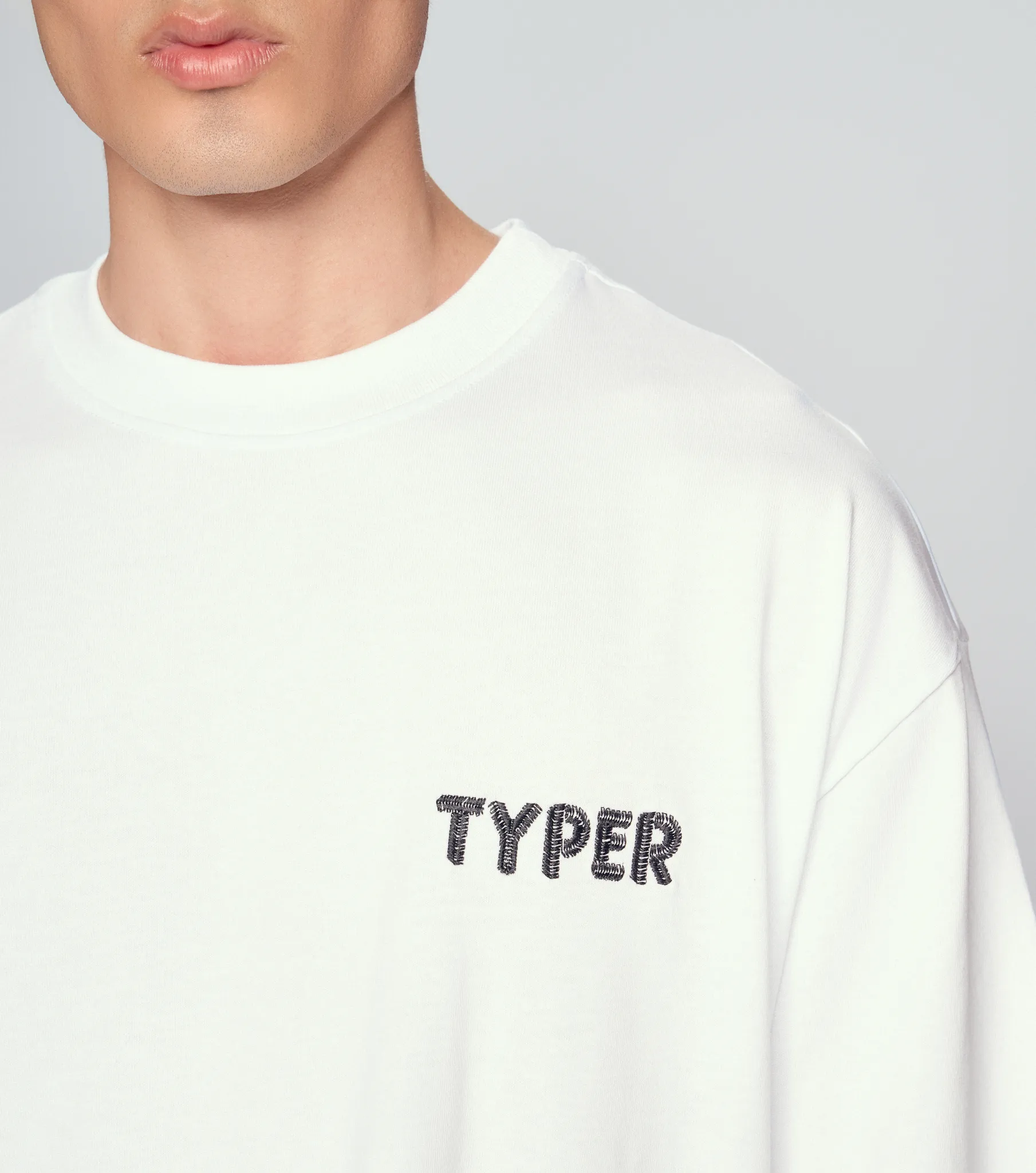 Oporto T Shirt Oversized Bordado Y Estampado Typer 835283 