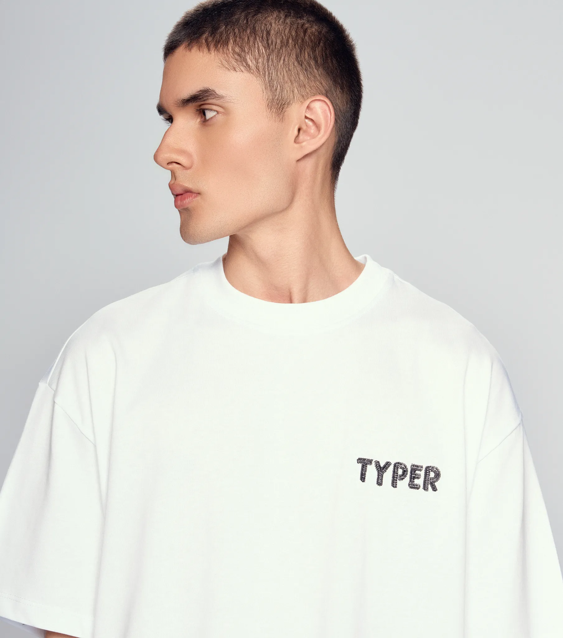 Oporto T Shirt Oversized Bordado Y Estampado Typer 835283 