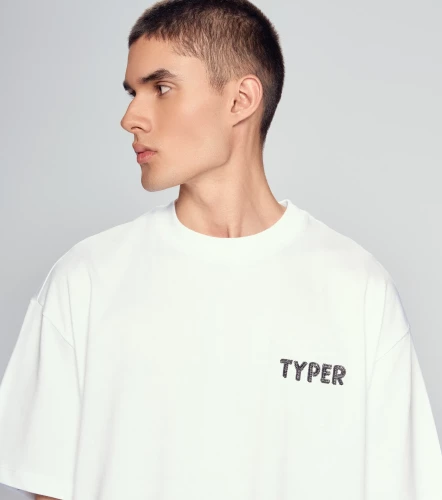 Oporto T Shirt Oversized Bordado Y Estampado TyperBL