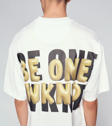 Oporto T Shirt Oversized Bordado Y Estampado TyperBL