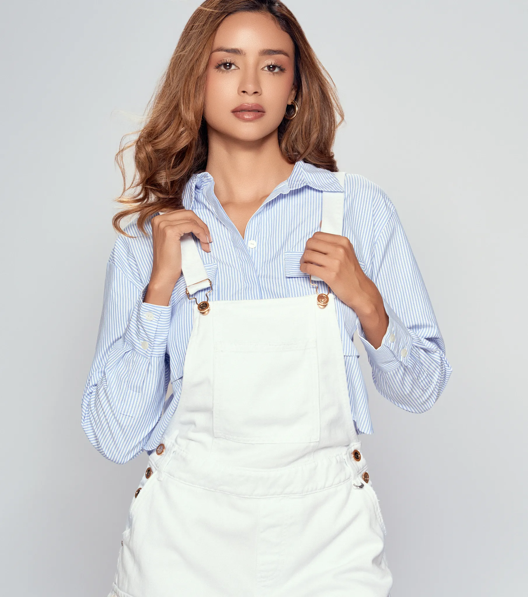 Overol Short Para Mujer En Indigo Kelly Derek 833315 BL