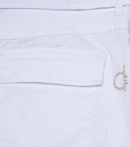 Pantalon De Mujer Unicolor Cargo DerekBL