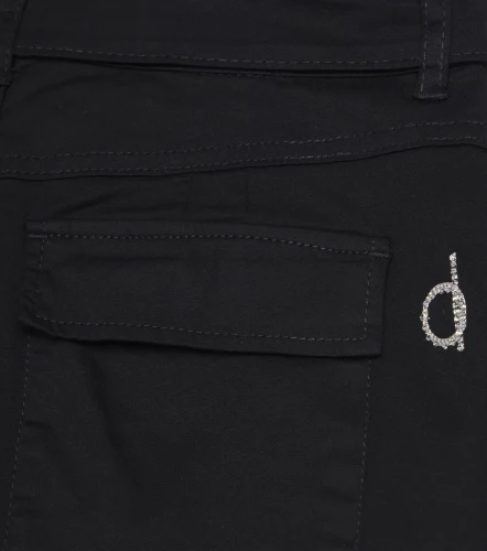 Pantalon De Mujer Unicolor Cargo DerekNG