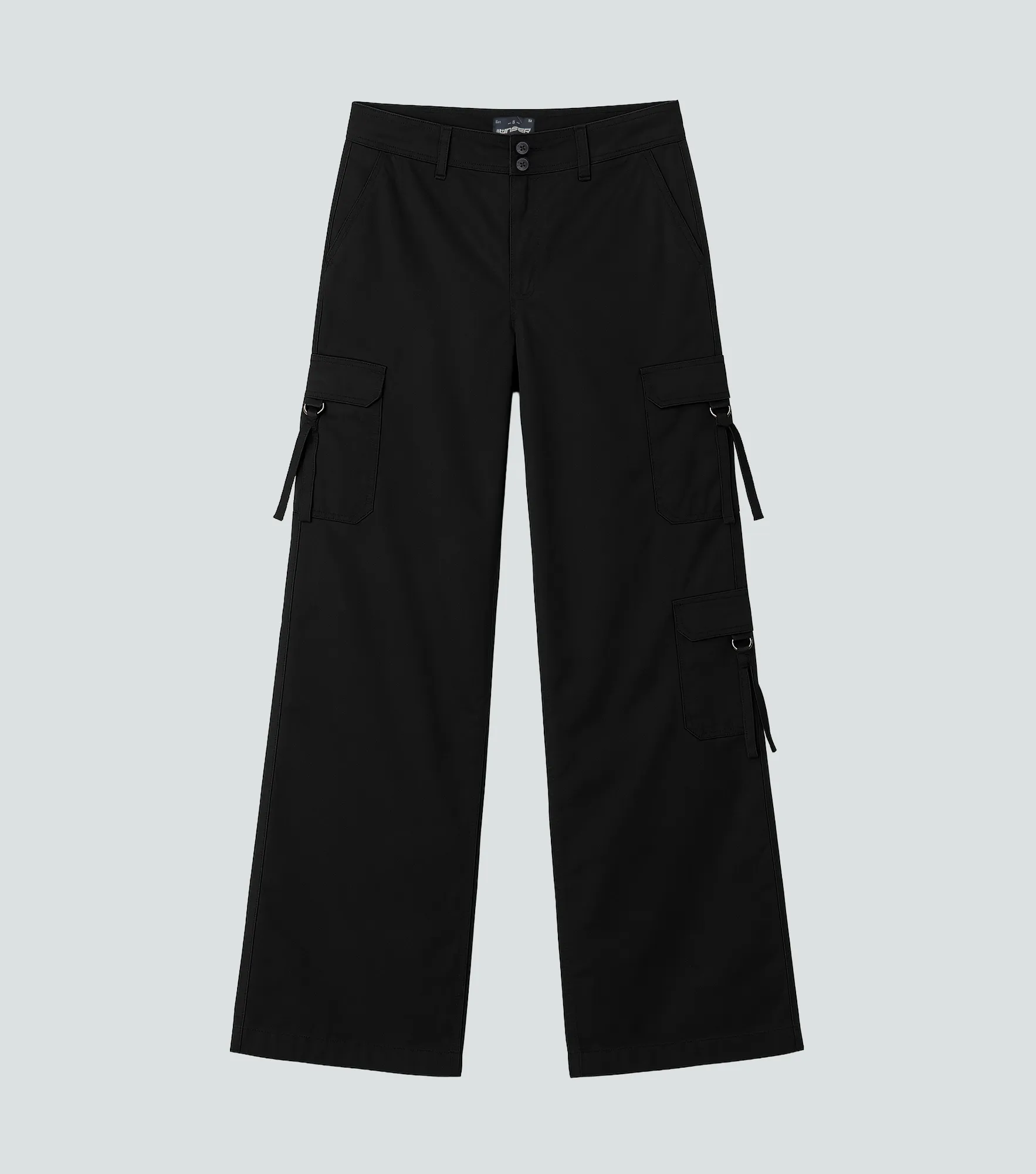 Pantalon Para Mujer Bota Ancha Con Bolsillos Tipo Cargo Unser 831506 NG