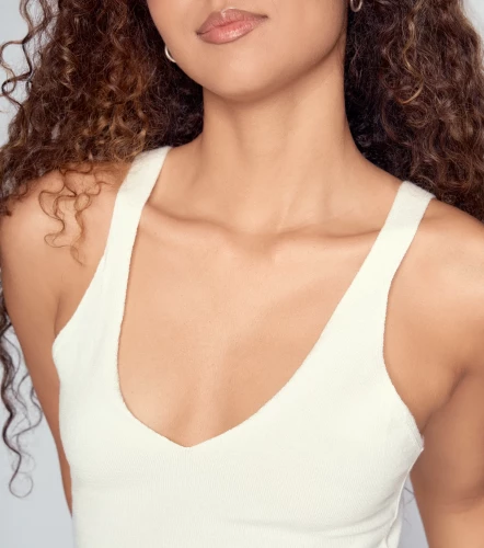 Paula Blusa Tejida De Tiras Unicolor UnserAR