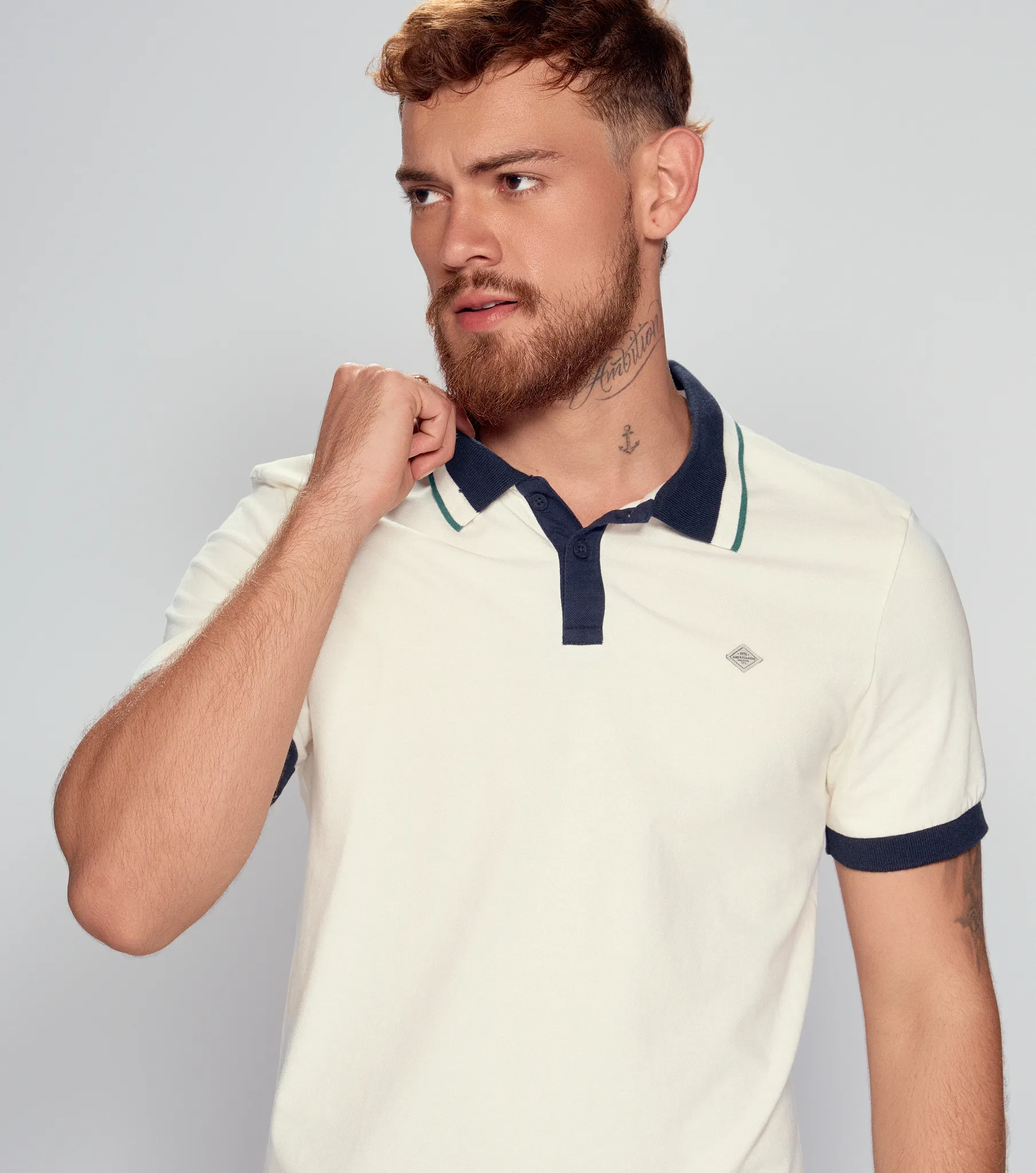 Polo Americanino Mc Slim Fit 130236 CR