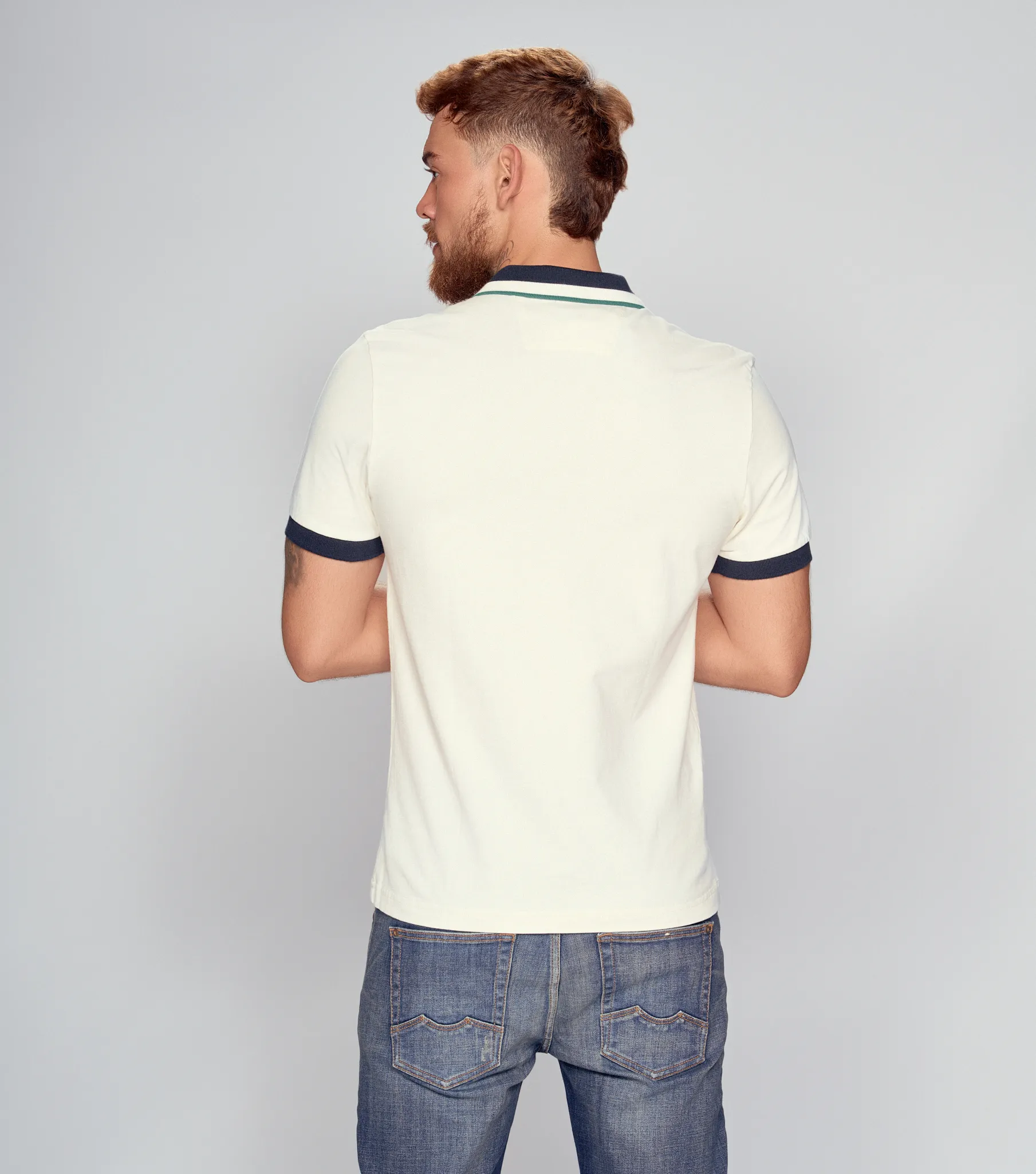 Polo Americanino Mc Slim Fit 130236 CR