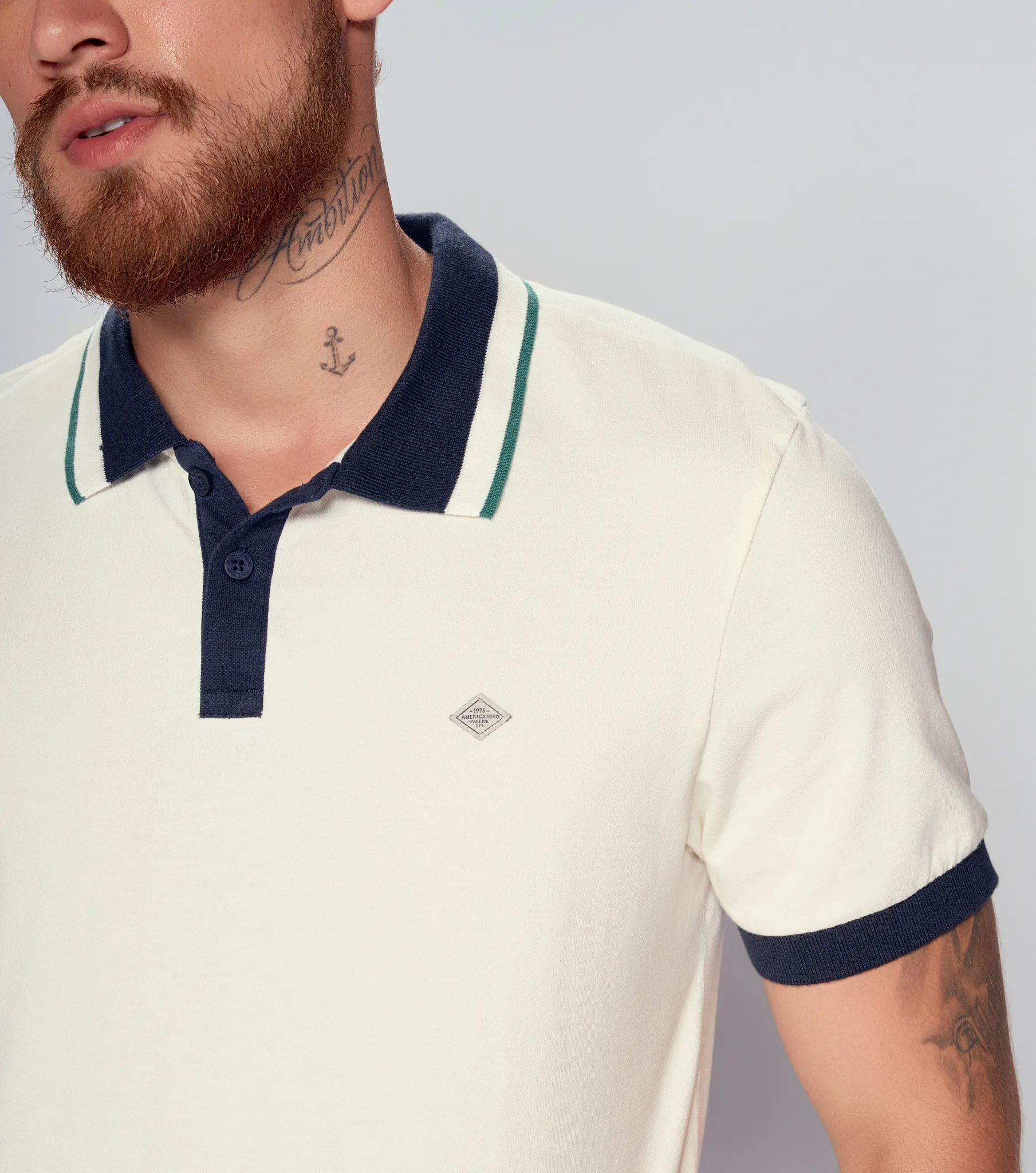 Polo Americanino Mc Slim Fit 130236 CR