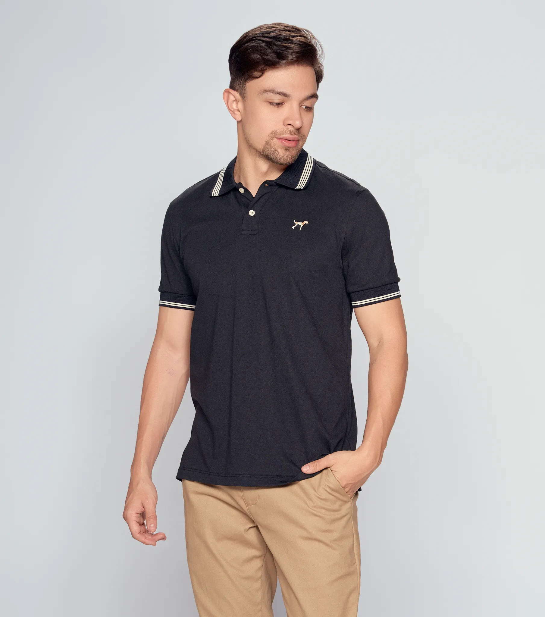 Polo Scout Striped Collar 130049 NG