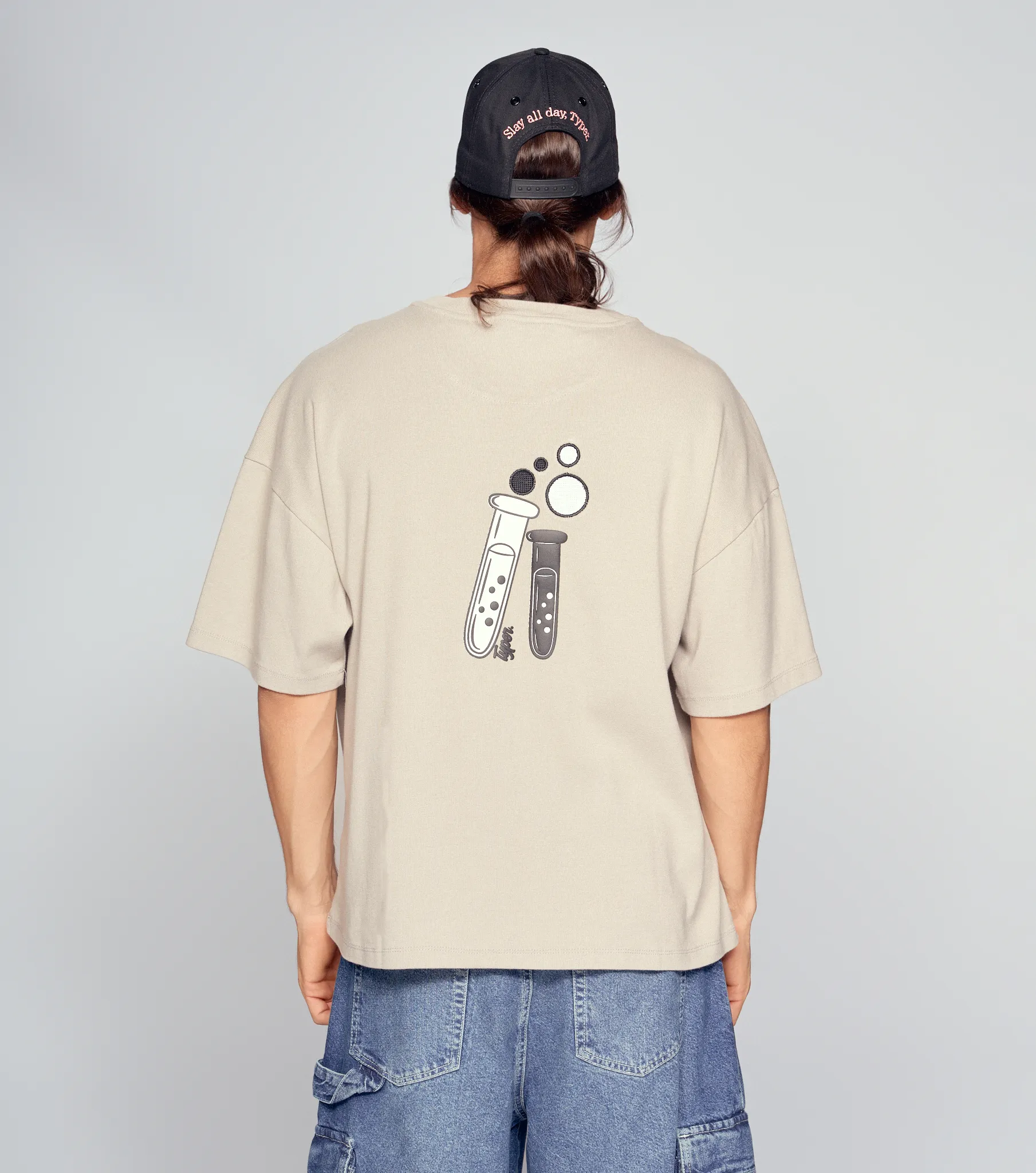 Raw T Shirt Oversize Estampada Typer 834301 