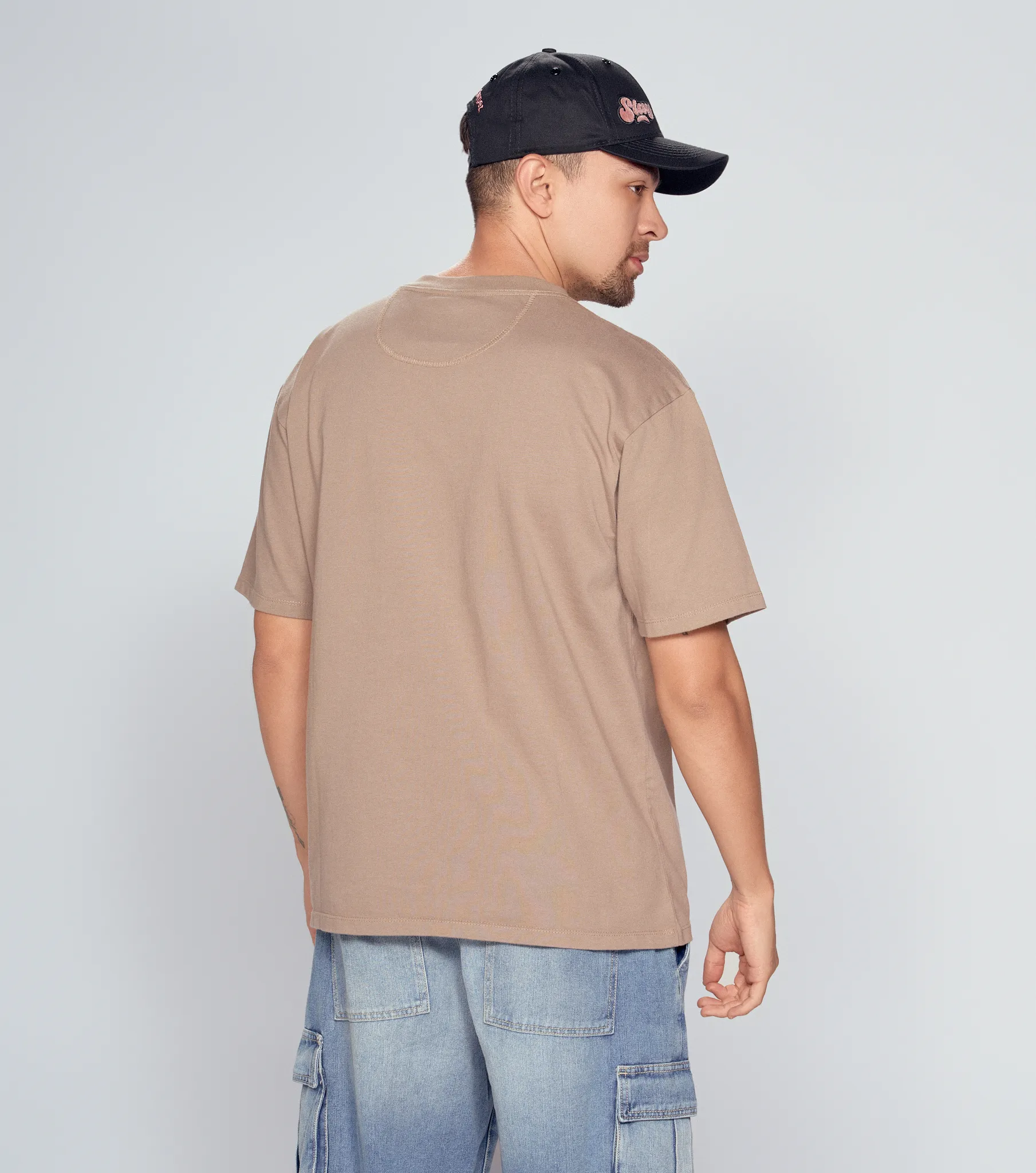 Samuel T Shirt Burda Combinada Bordada Typer 834619 CF